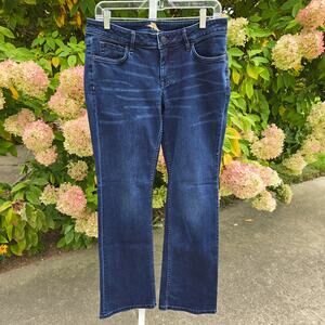 Tommy Bahama Women's Jeans Modern Bootcut Dark Horizon Embroidered Logo size 31